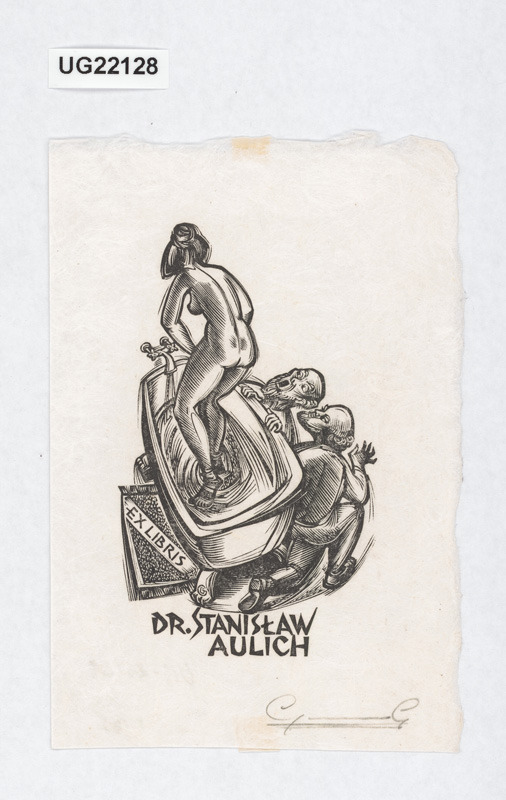 Ex libris Dr. Stanislaw Aulich