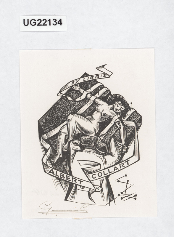 Ex libris Albert Collart