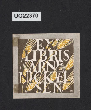 Ex libris Arne Niekelsen