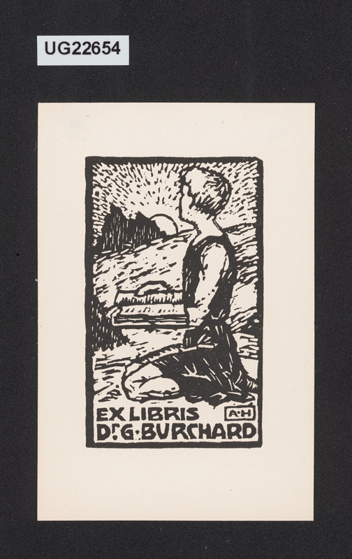 Ex libris Dr. G. Burchard