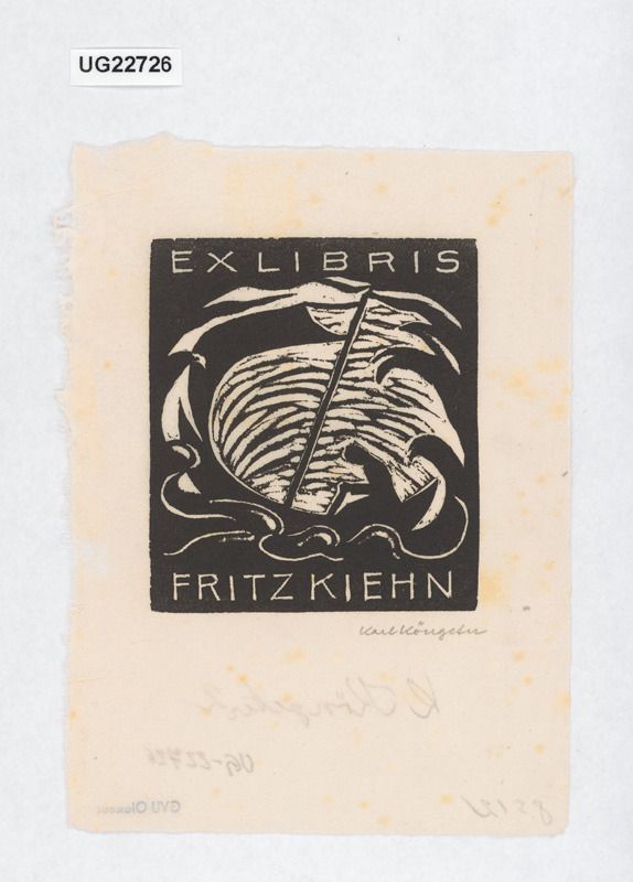 Ex libris Fritz Kiehn