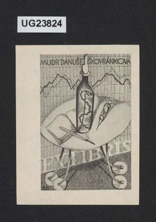 Ex libris MUDr. Danuše Škovránková
