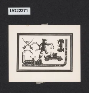 Ex libris Karl Adomeit
