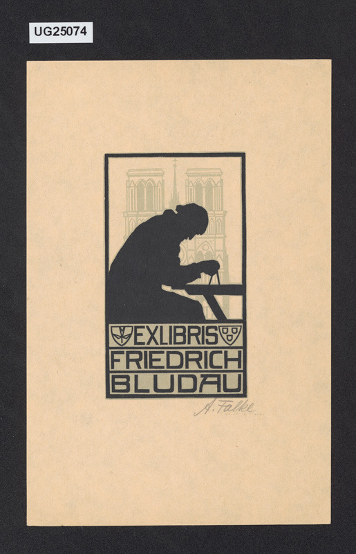 Ex libris Friedrich Bludau