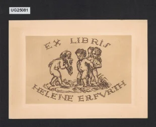 Ex libris Helene Erfurth