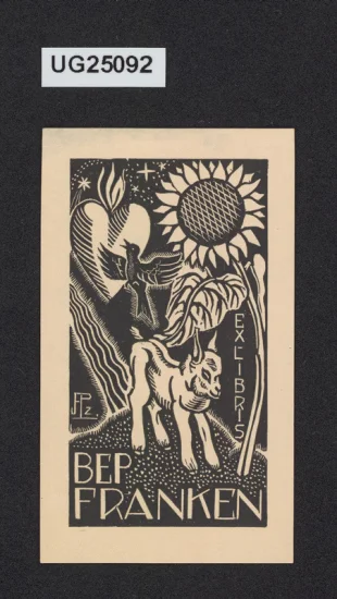 Ex libris Bep Franken