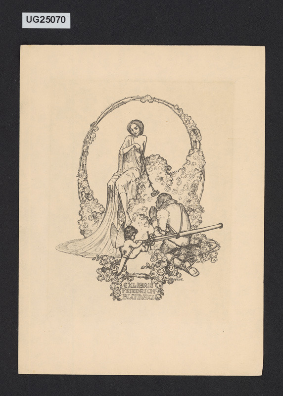 Ex libris Friedrich Bludau