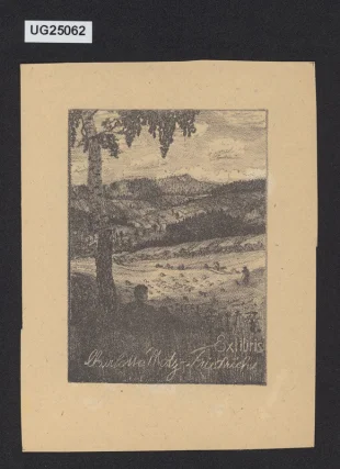 Ex libris Charlotte Molz-Friedrich