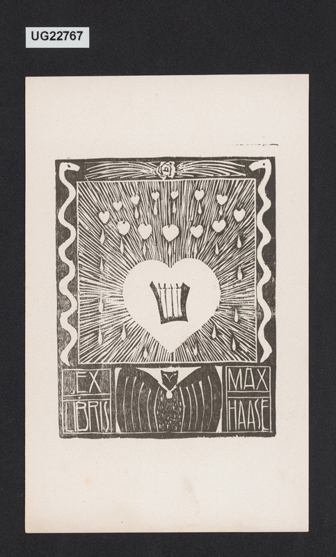 Ex libris Max Haase