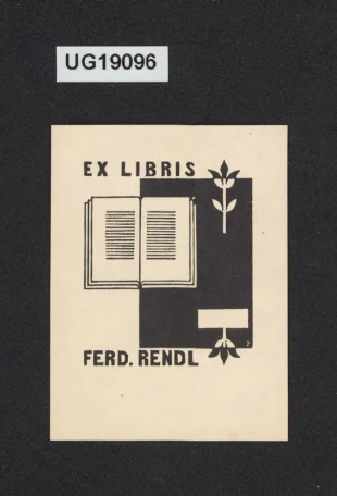 Ex libris Ferd. Rendl