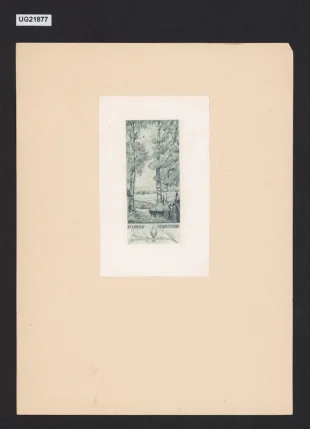 Exlibris Dr Oskar Singer