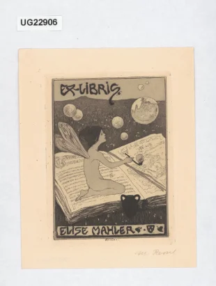 Ex libris Elise Mahler
