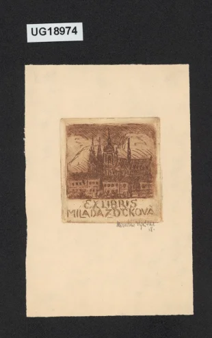 Exlibris Milada Žočková