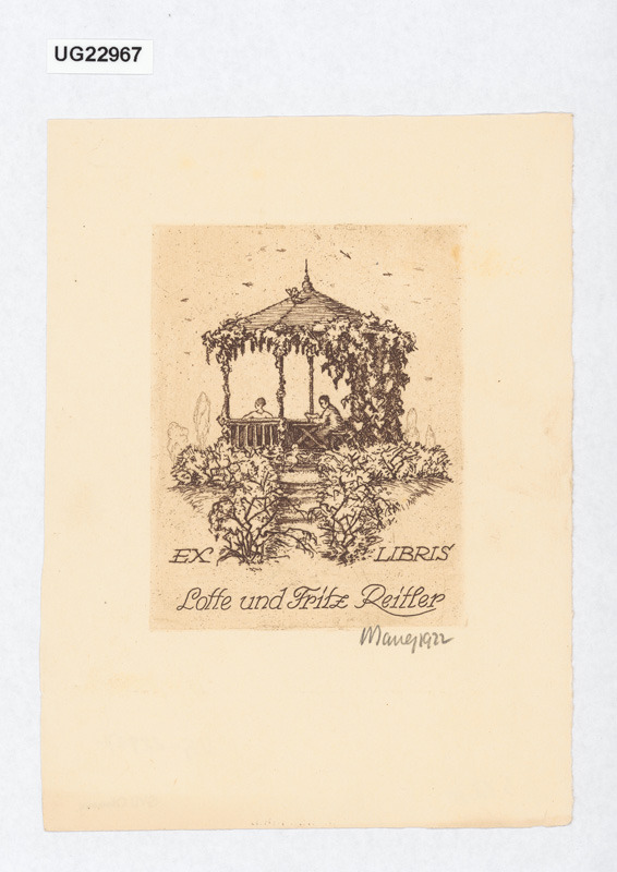 Ex libris Lotte und Fritz Reitler