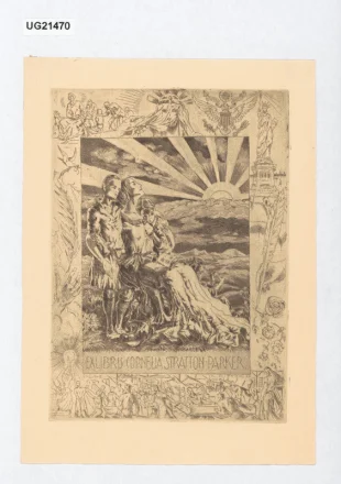 Exlibris Cornelia Stratton-Parker