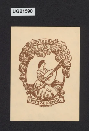 Exlibris Mitzi Kende