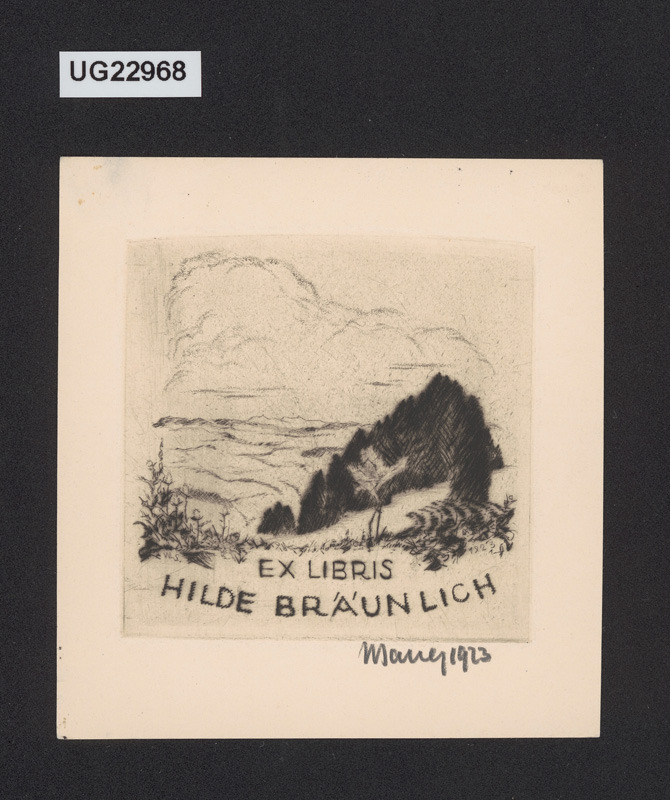 Ex libris Hilde Bräunlich