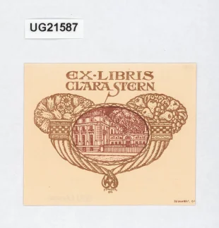 Ex-libris Clara Stern
