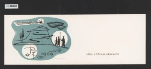 Pf 1966 Věra a Václav Křupkovi