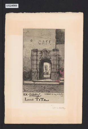 Ex libris Louis Titz