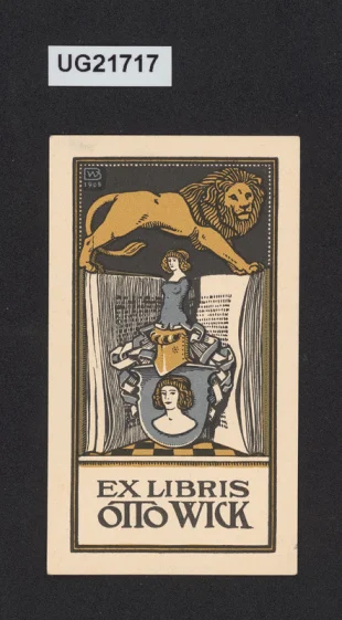 Ex libris Otto Wick