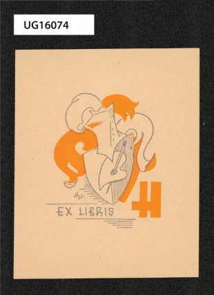 Ex libris H (Hlinovský)