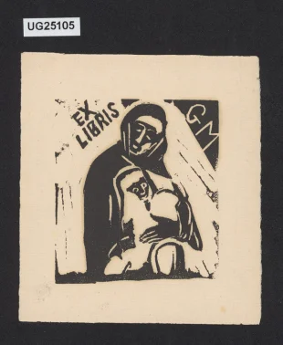 Ex libris G.M,