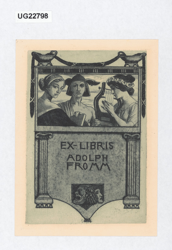 Ex-libris Adolph Fromm