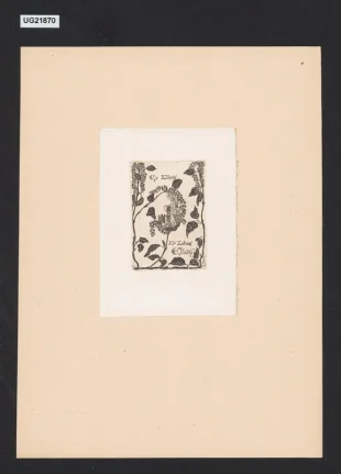 Ex Libris Dr Julius Elias