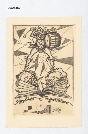 Exlibris [Stephen] Kellner