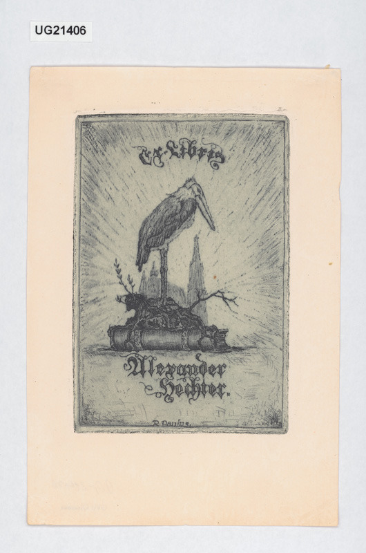 Ex Libris Alexander Hechter