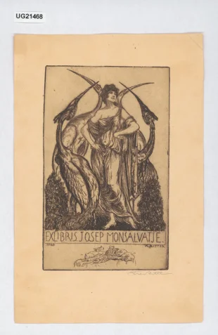 Exlibris Josep Monsalvatje
