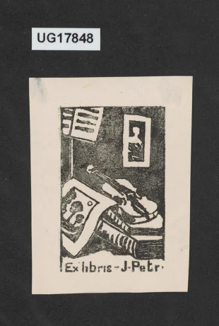 Ex libris J. Petr