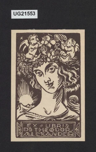 Ex-libris Dr. Theodor Alexander