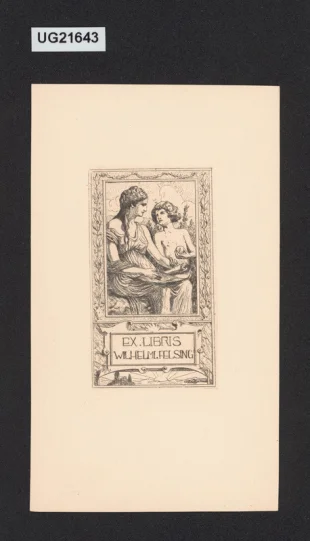 Ex libris Wilhelm Felsing