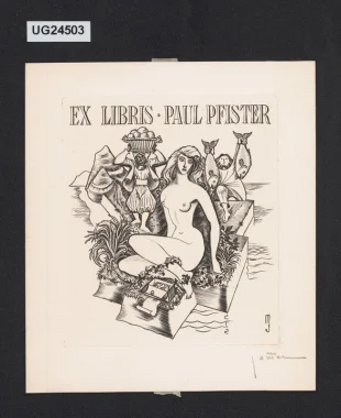 Ex libris Paul Pfister