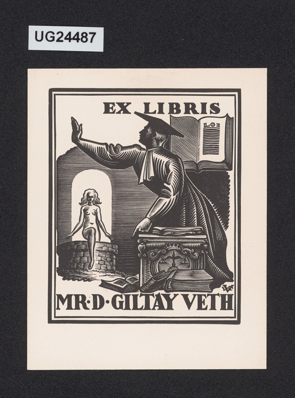 Ex libris Mr. D. Giltay Veth