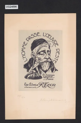 Ex libris R. Keon