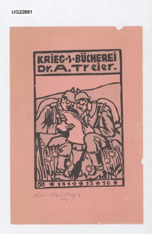 Kriegs-Bücherei Dr. A. Treier