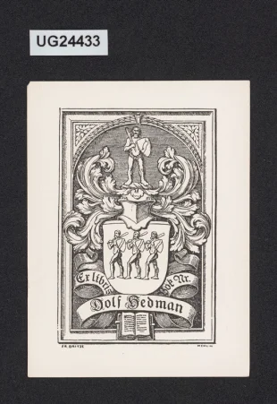 Ex libris Doef Hedman