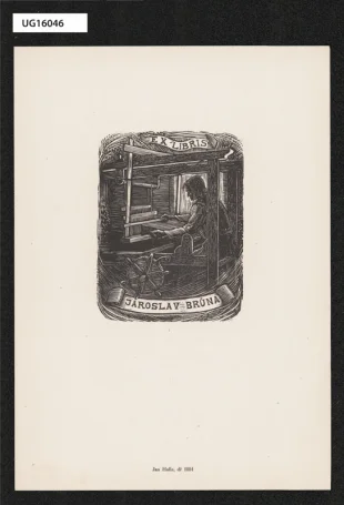 Ex libris Jaroslav Brůna