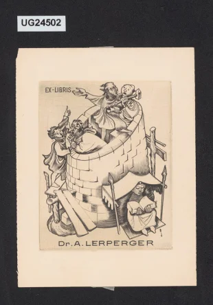 Ex libris Dr. A. Lerperger