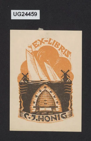 Ex libris C. J. Honig