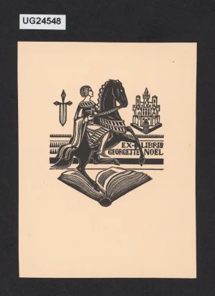 Ex libris Georgette Noel