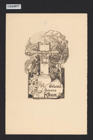 Ex libris Raymond Keon