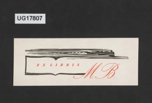 Ex libris MB