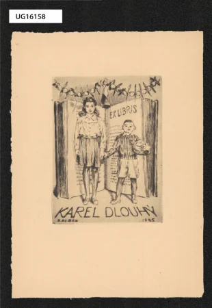 Ex libris Karel Dlouhý