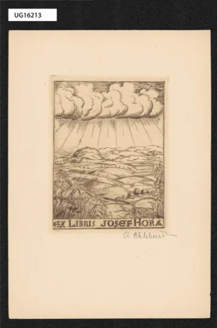 Ex libris Josef Hora
