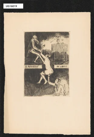 Ex libris Dr. M. Novotný
