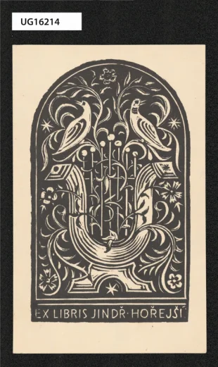 Ex libris Jindř. Hořejší